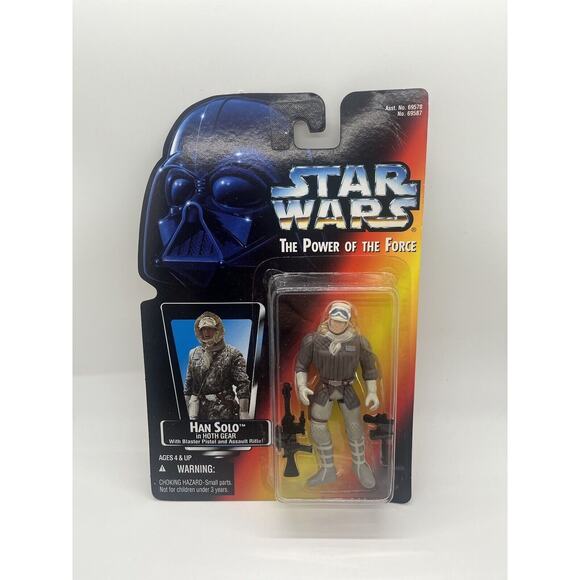 Hasbro Star Wars Power Of The Force Han Solo In Hoth Gear Action Figure - Picture 3 of 9